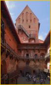 Trakai Castle Keep Courtyard